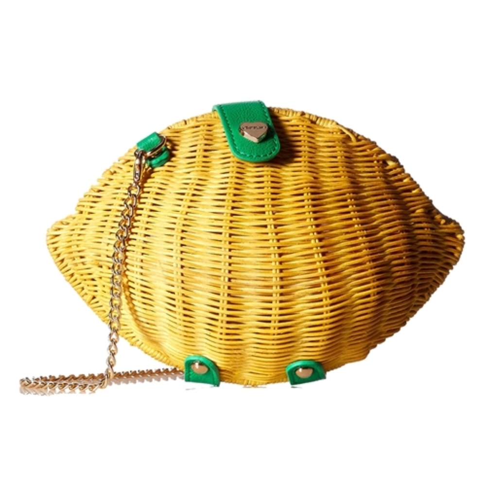 Betsey Johnson Don't Be Tarty Lemon Crossbody Bag